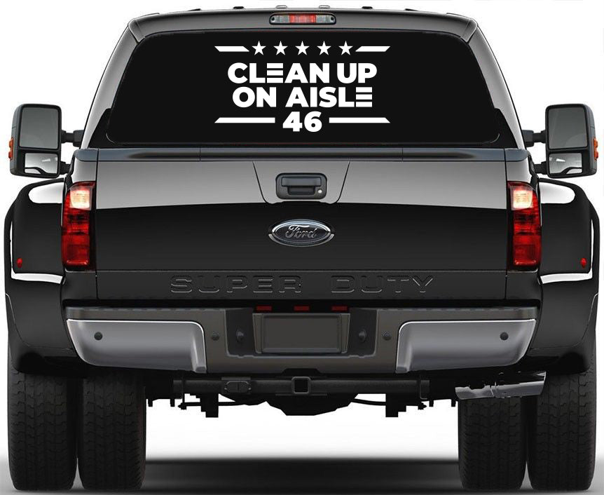 Clean Up Decal