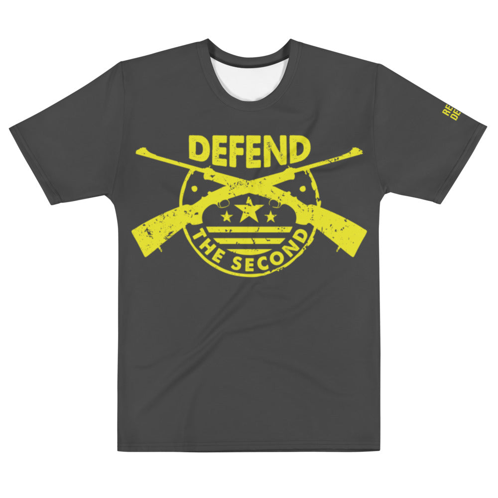 Defend The Second Mens T Shirt Rebel Decal