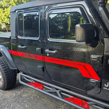 Retro “Sportruck” Stripe Kit for Jeep Gladiator
