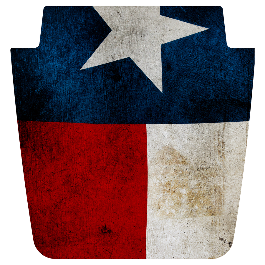 Texas Flag - Lone Star Pride Full-Color Jeep Hood Graphic