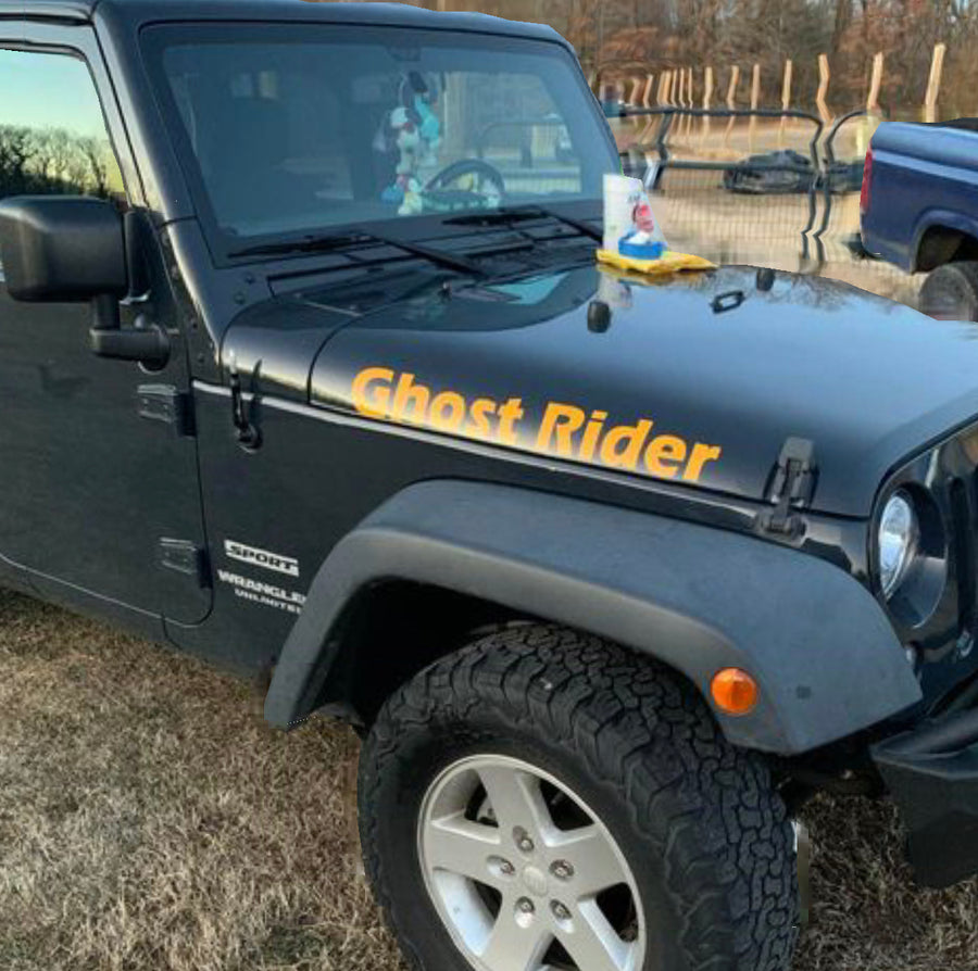 NEW! Custom Jeep Name Decals – Rebel Decal