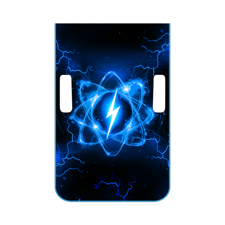 4xe Blue Atom Hood Graphic