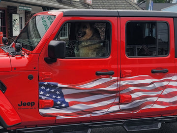 Patriot Wave - US Flag Side Graphic