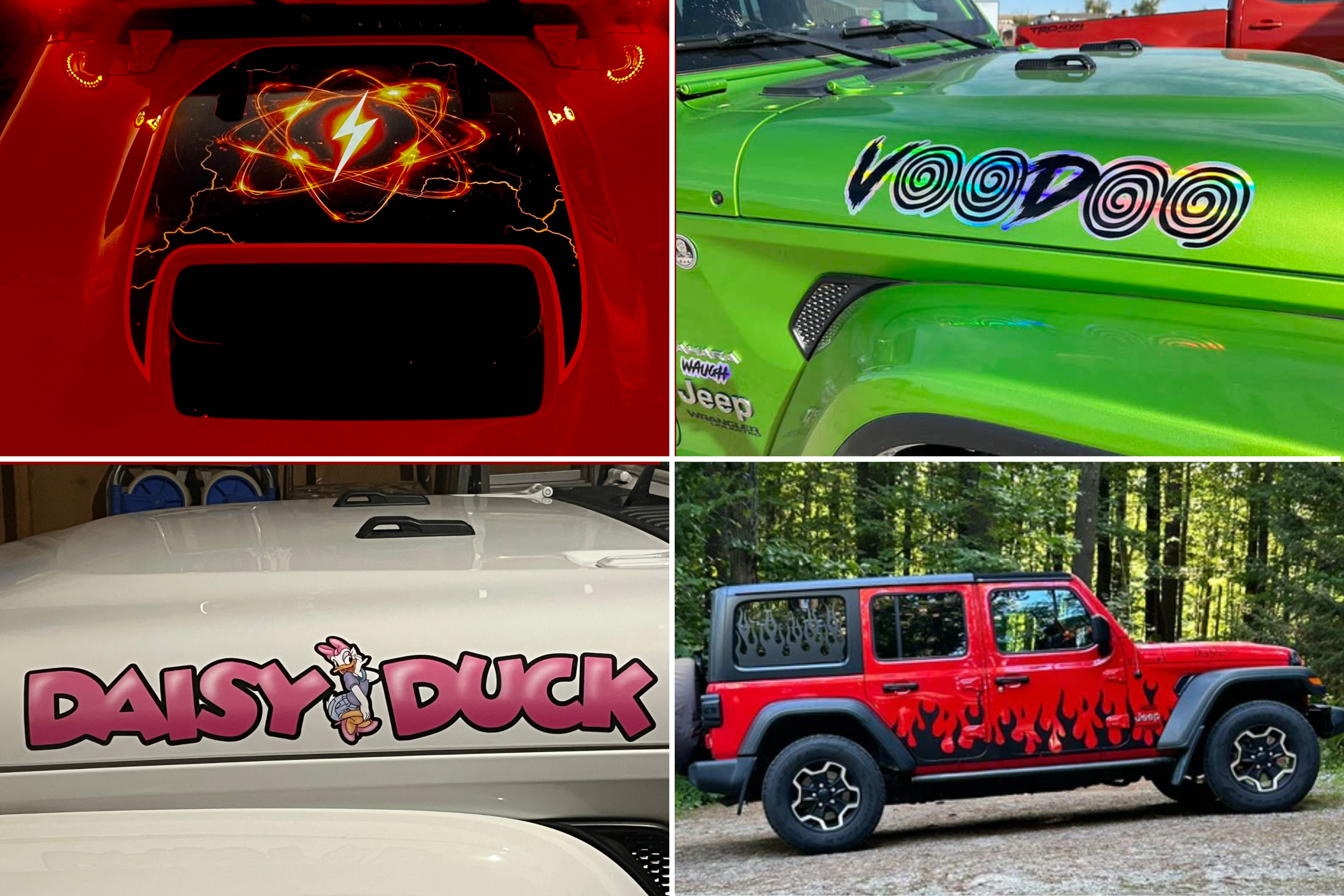 Jeep decals sales