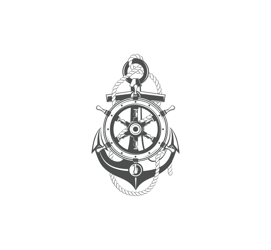 Anchor, Wheel Hood Graphic