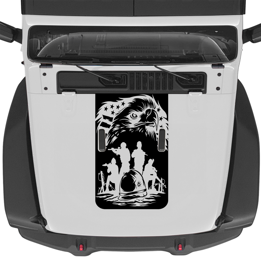 Battlefield Soldiers Blackout Hood graphic