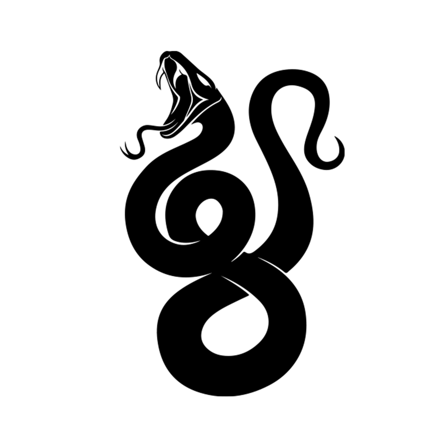 Hissing Snake Hood Graphic