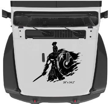 Gladiator Spartan Hood Graphic