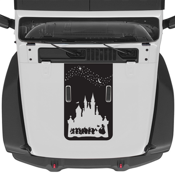 Snow White and the Seven Dwarfs Blackout Hood Graphic