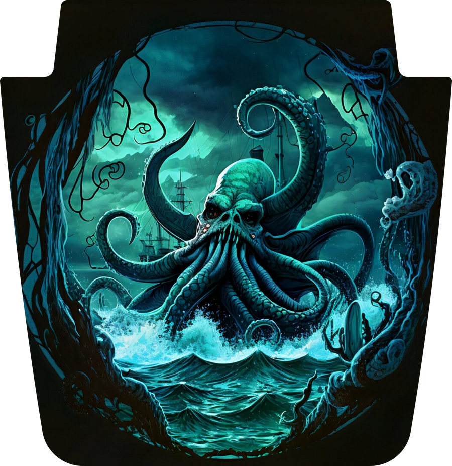 Kraken’s Wrath Full-Color Jeep Hood Graphic