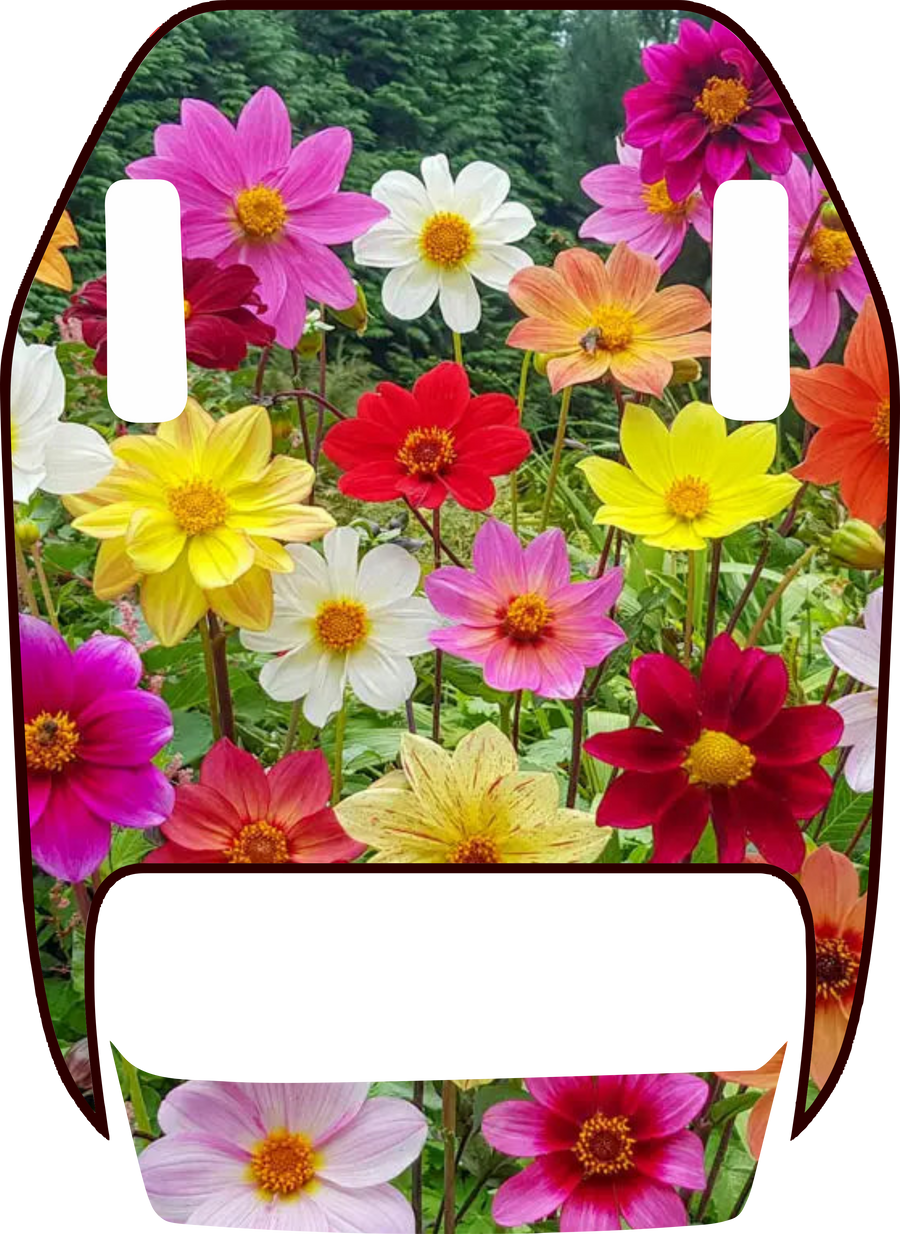 Wildflower Bloom Full-Color Jeep Hood Graphic