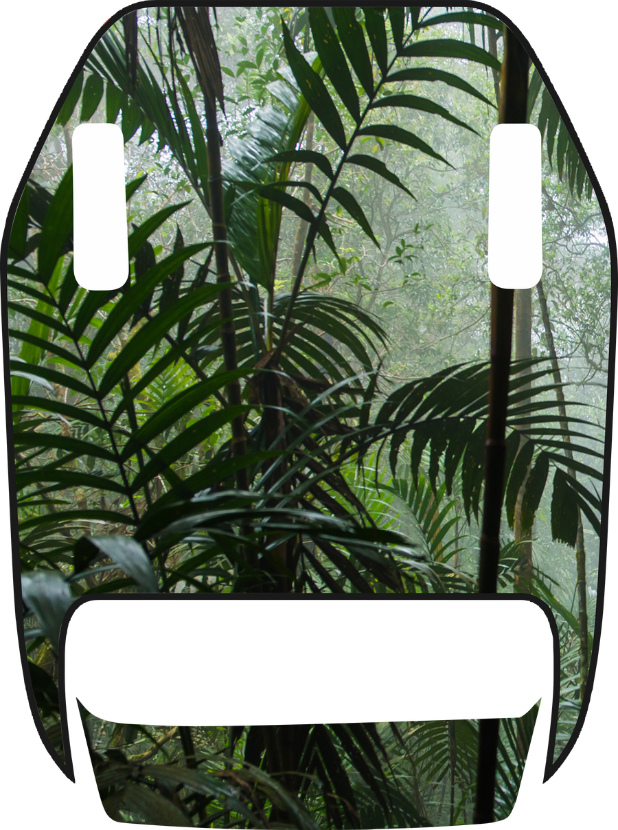 Rainforest Escape Full-Color Jeep Hood Graphic