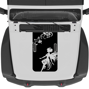 Mythical Fairy Blackout Hood Graphic