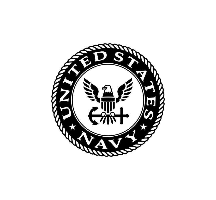 US Navy Emblem Hood Graphic