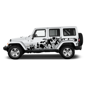 Nightmare Skull Jeep Graphic