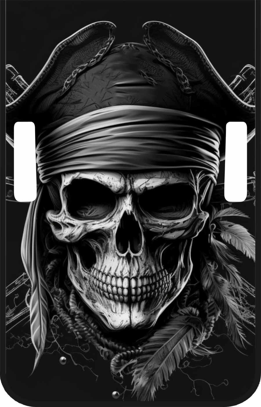 Ghost Pirate Full-Color Jeep Hood Graphic
