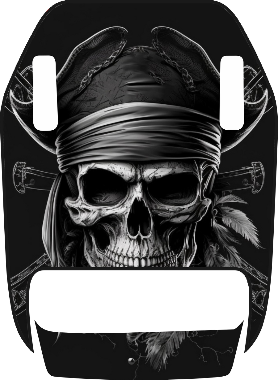 Ghost Pirate Full-Color Jeep Hood Graphic