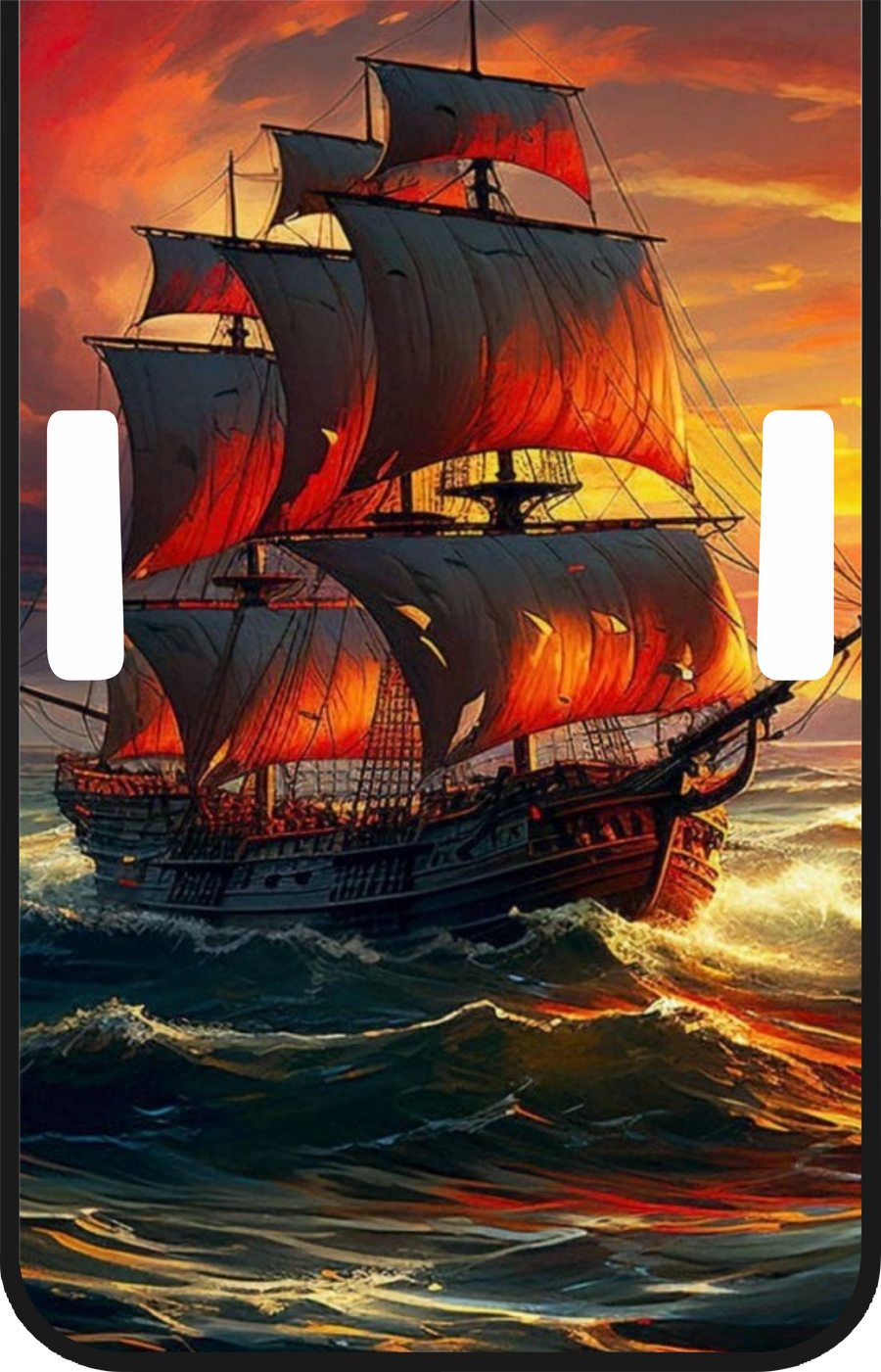 Crimson Seas Full Color Hood Graphic