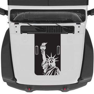 Statue of Liberty Blackout Hood Graphic