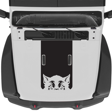 Wolf Eyes Blackout Hood Graphic