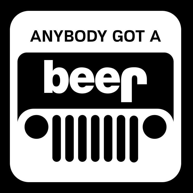 Jeep Got Beer Decal