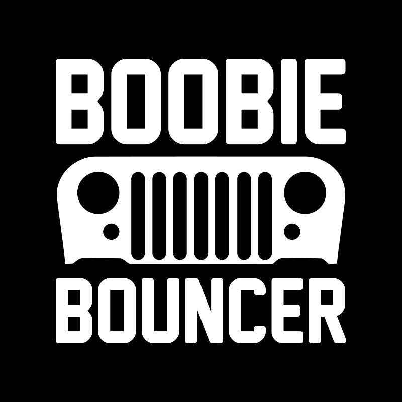 Boobie Bouncer Jeep Decal