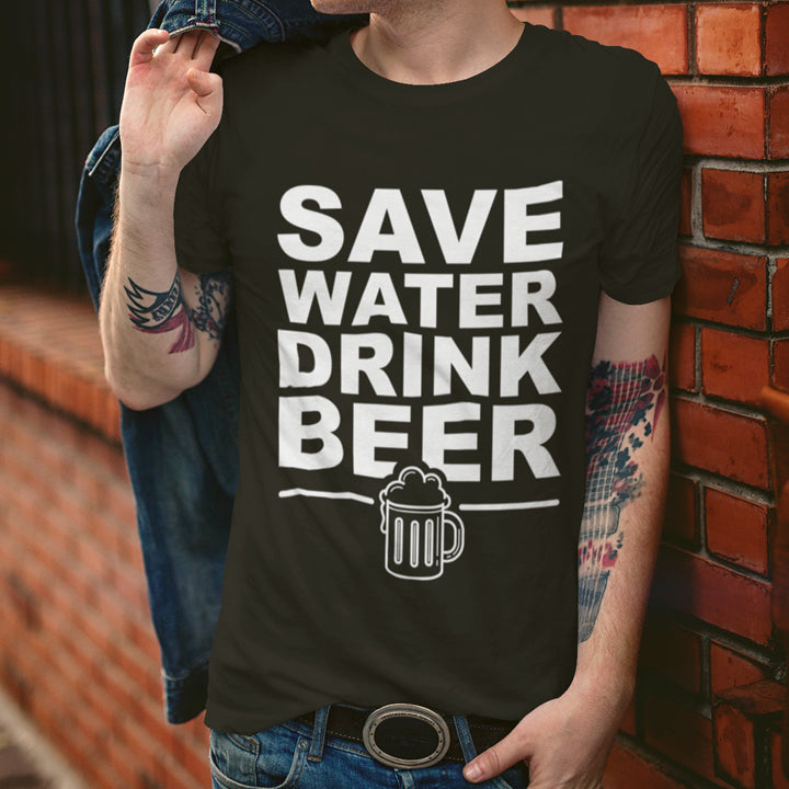 Save Water Drink Beer T-Shirt
