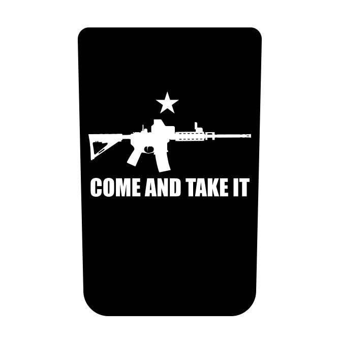 Come and Take It Hood Blackout Graphic