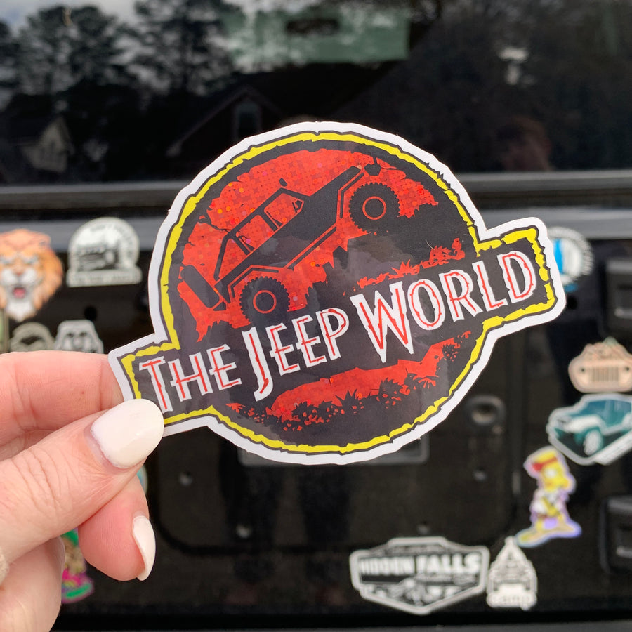The Jeep World Decal