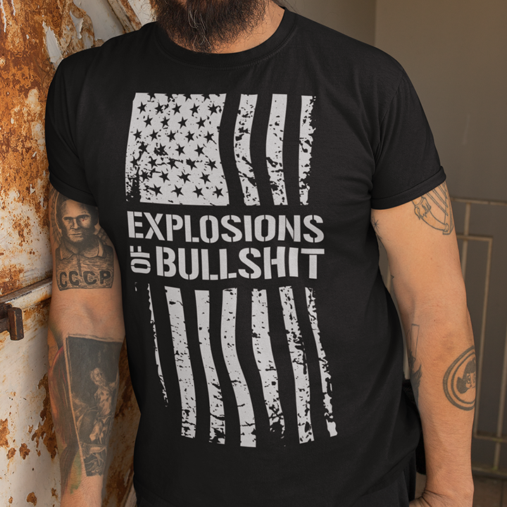 Explosions of Bullshit Men's T-Shirt