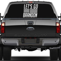 Let's Go Brandon Racing Decal – Rebel Decal