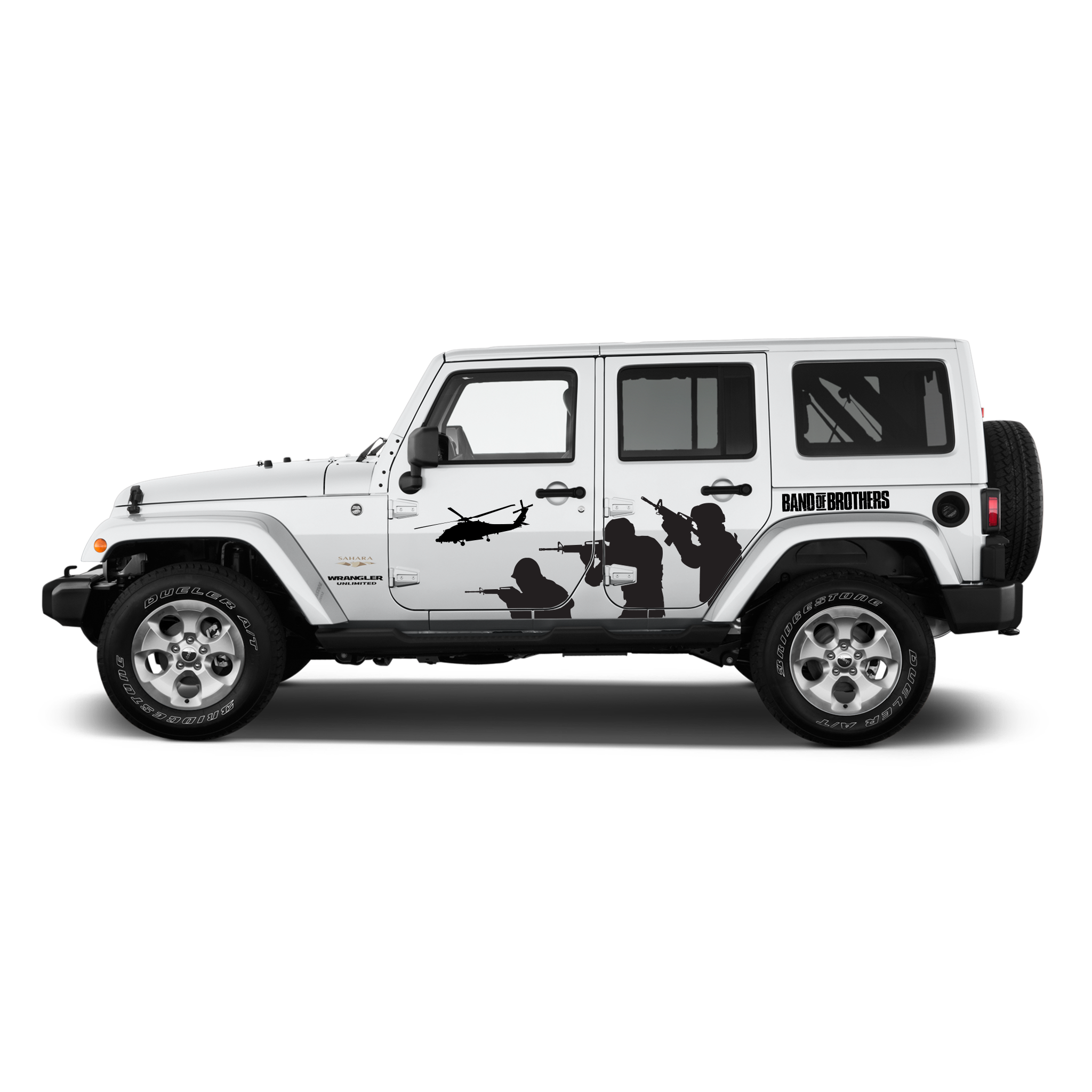 Band of Brothers Jeep Graphic – Rebel Decal