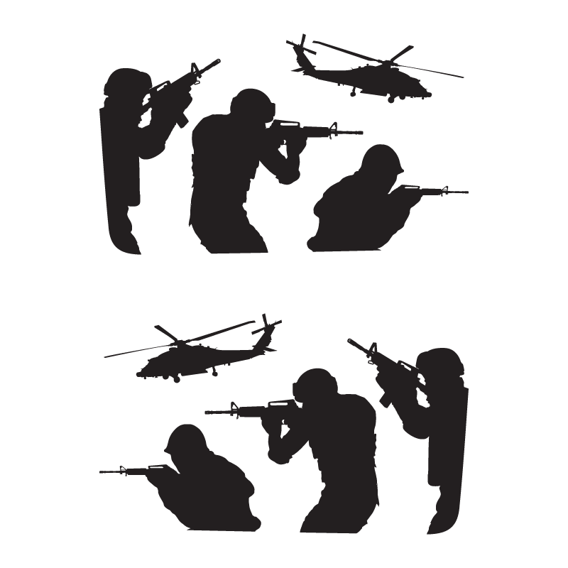 Band of Brothers Rear Window Jeep Graphic