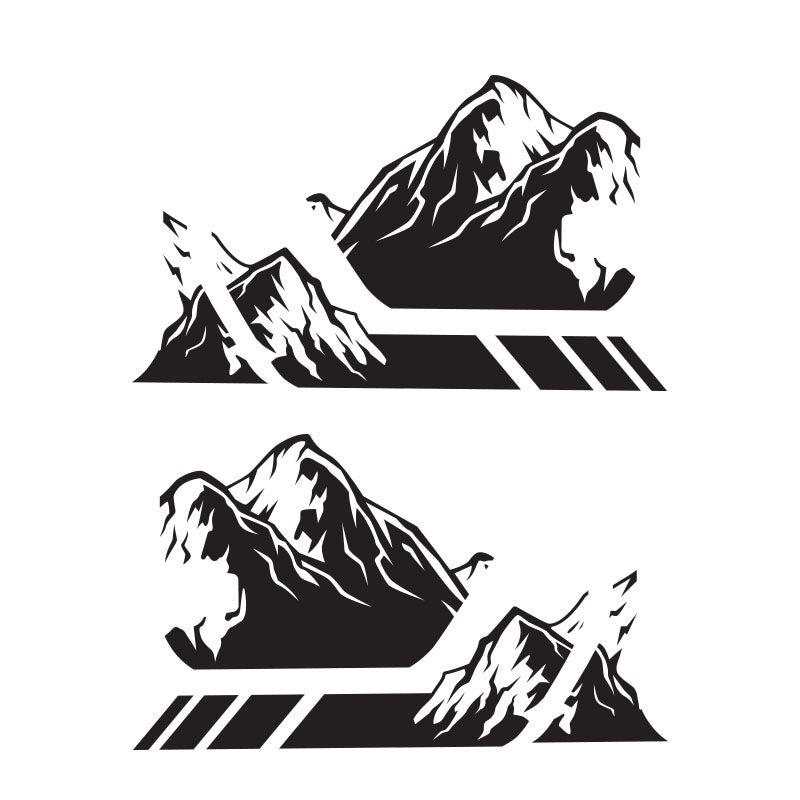 Mountain Scape Side Graphics