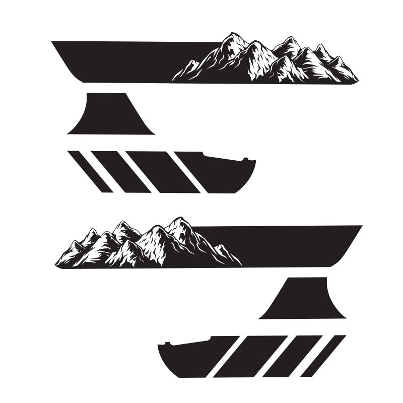 Mountain Stripes Graphic