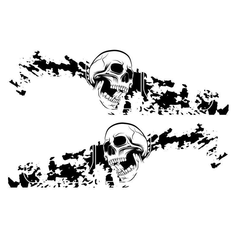 Nightmare Skull Jeep Graphic