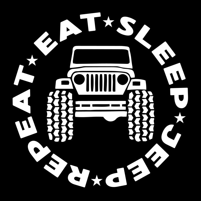 Eat. Sleep. Jeep. Repeat.