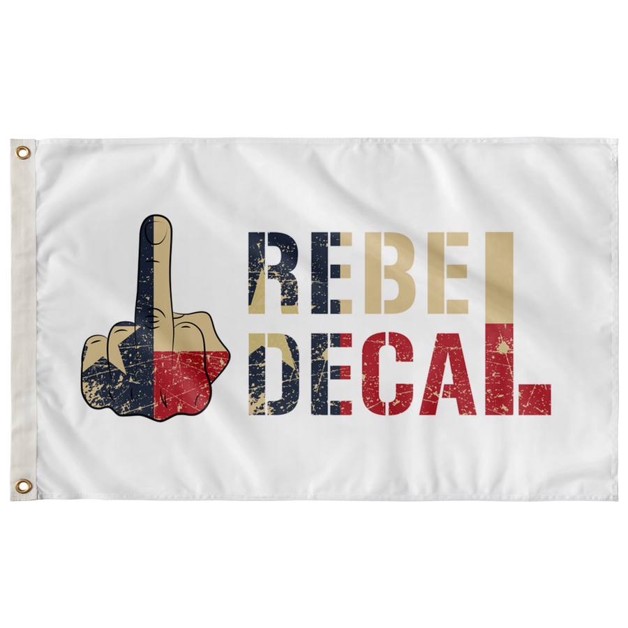 Rebel Decal Flag