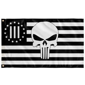 We the Three Punisher Flag